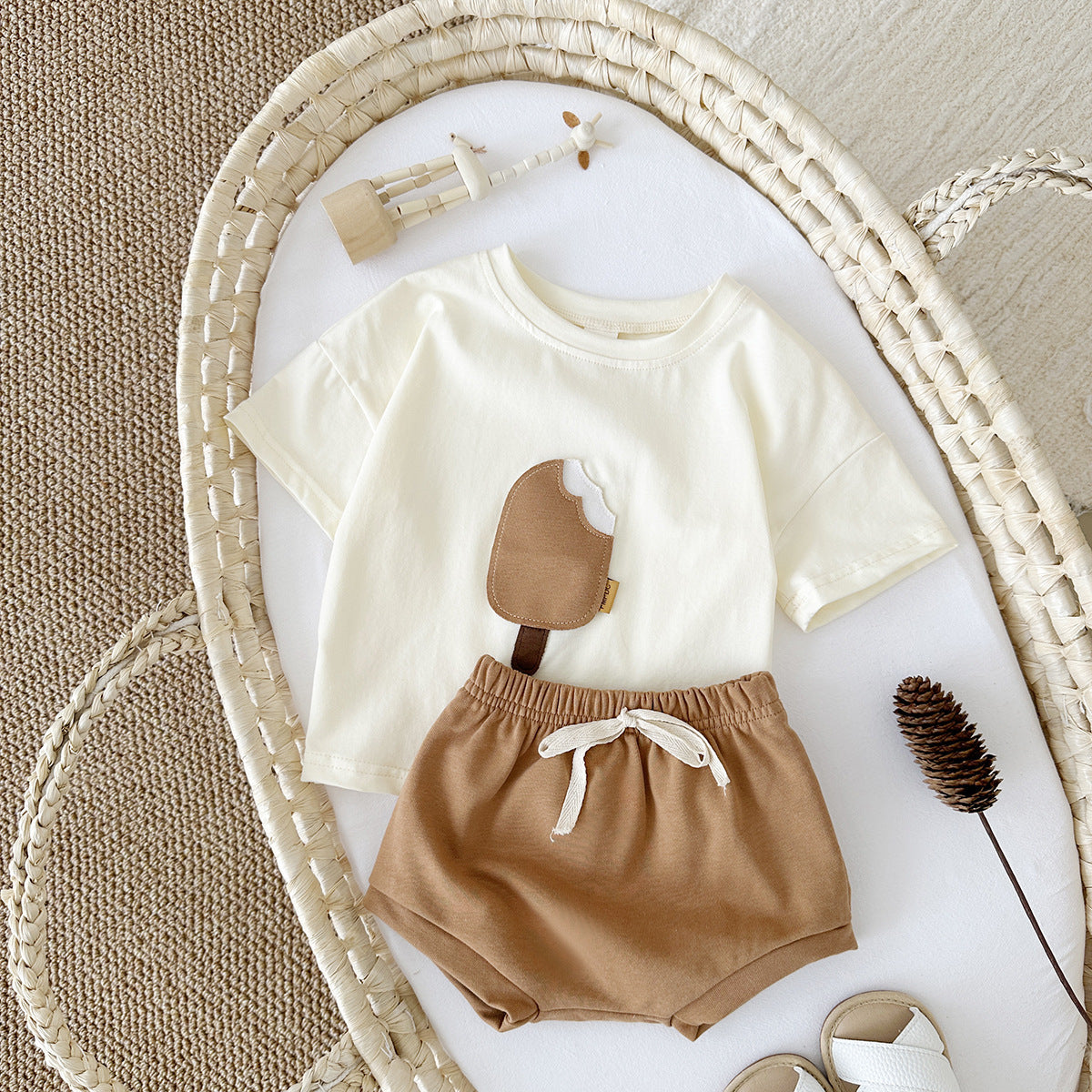 Girls Cotton Ice Cream Set