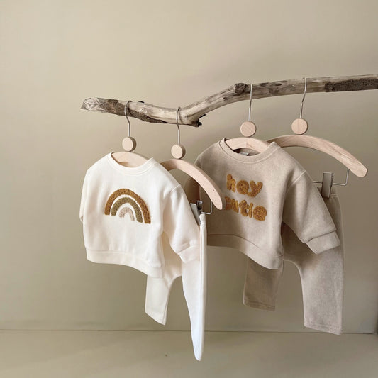 Baby Long Sleeve Two-piece Suit