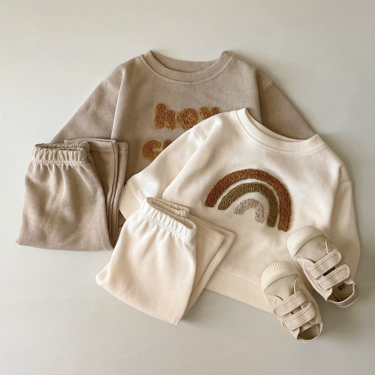 Baby Long Sleeve Two-piece Suit
